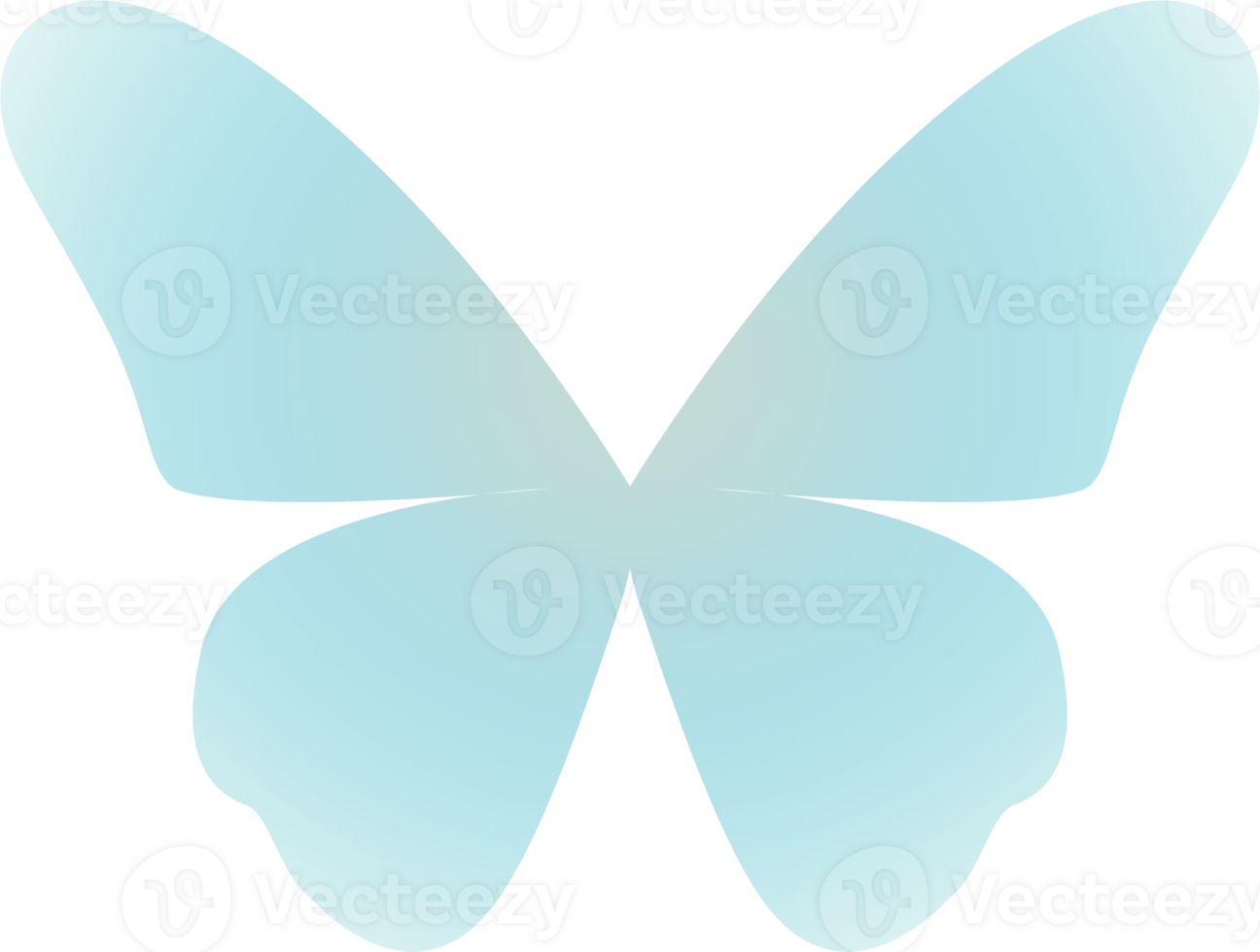 y2k gradient butterfly png