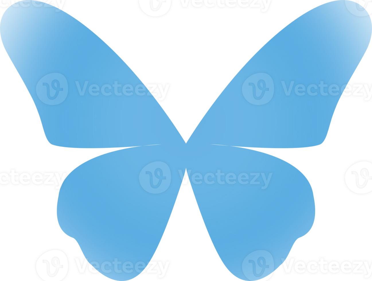 y2k gradient butterfly png