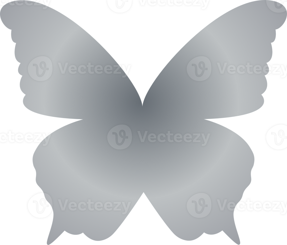 y2k gradient butterfly png