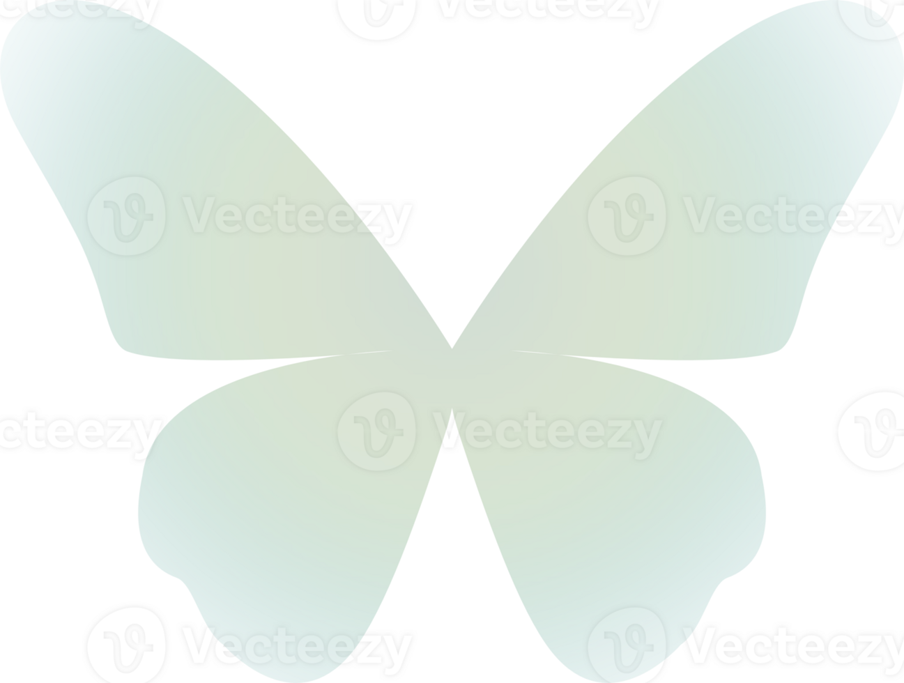 y2k gradient butterfly png