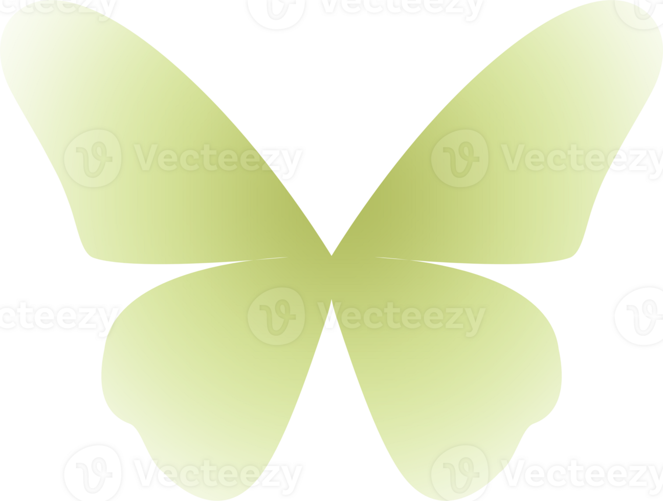 y2k gradient butterfly png