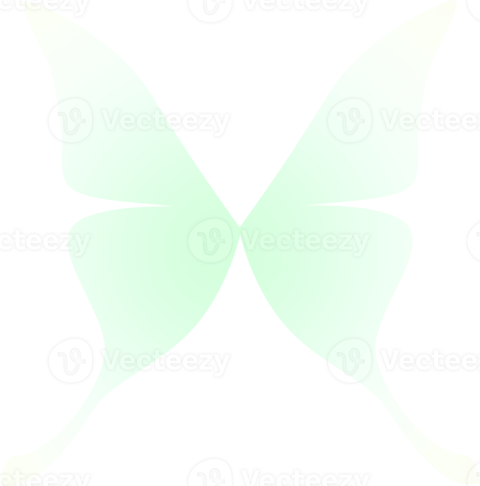 y2k gradient butterfly png
