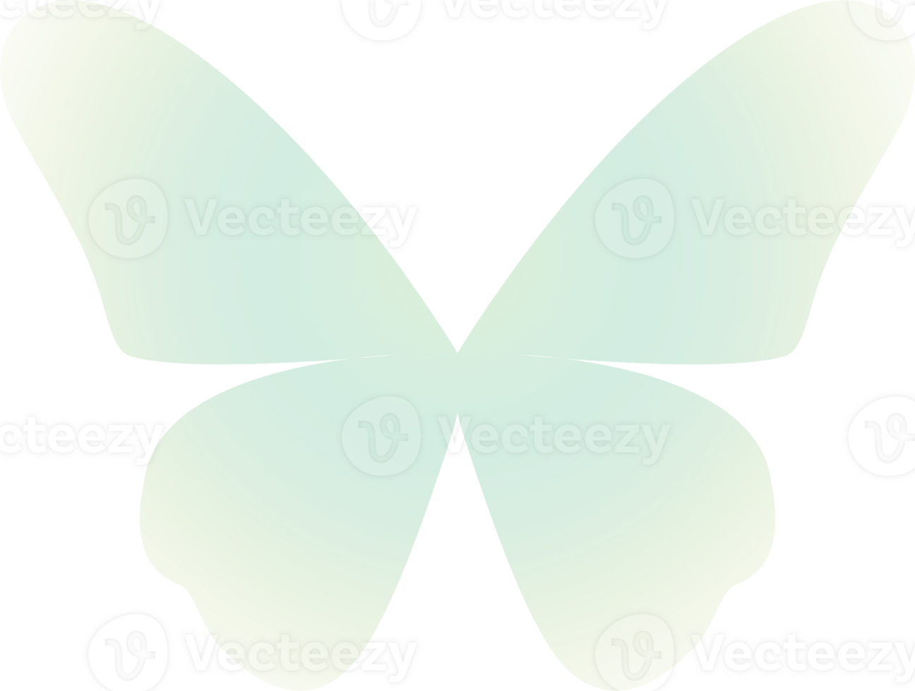 y2k gradient butterfly png