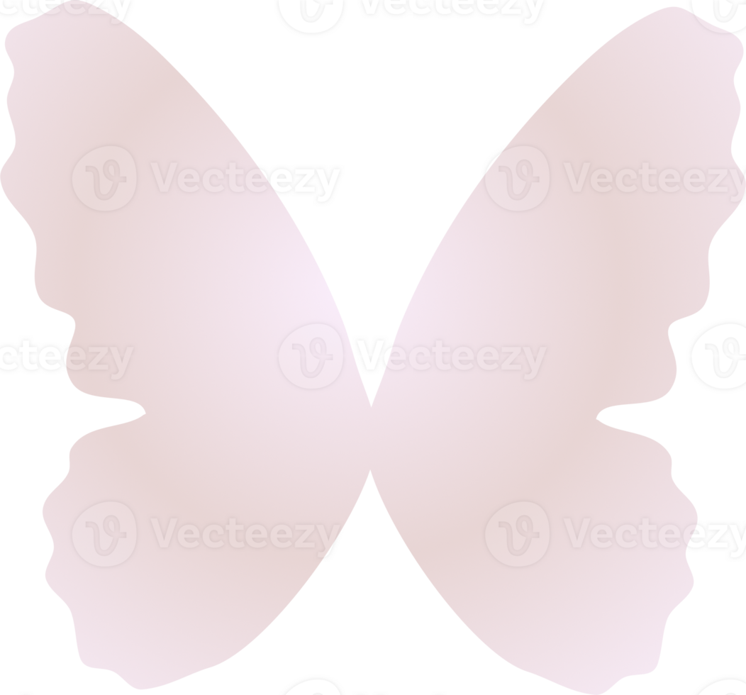 y2k gradient butterfly png