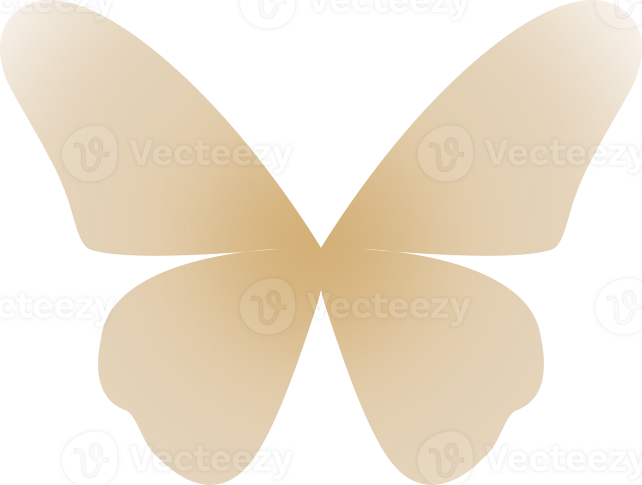 y2k gradient butterfly png
