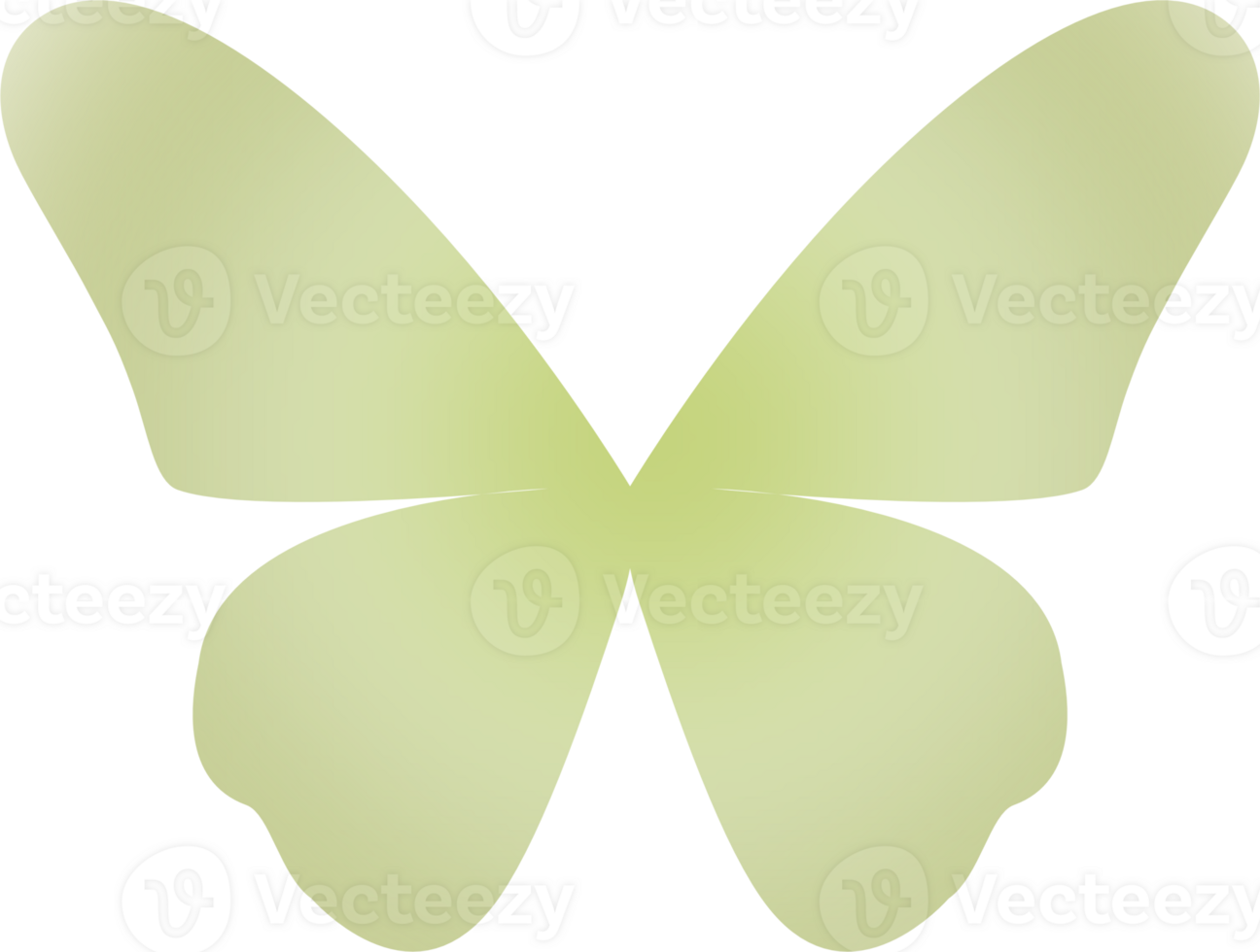 y2k gradient butterfly png