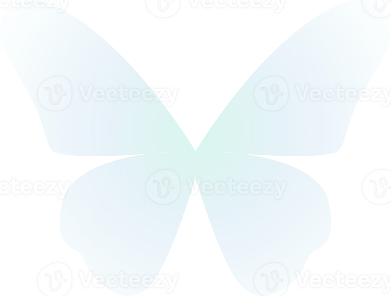 y2k gradient butterfly png