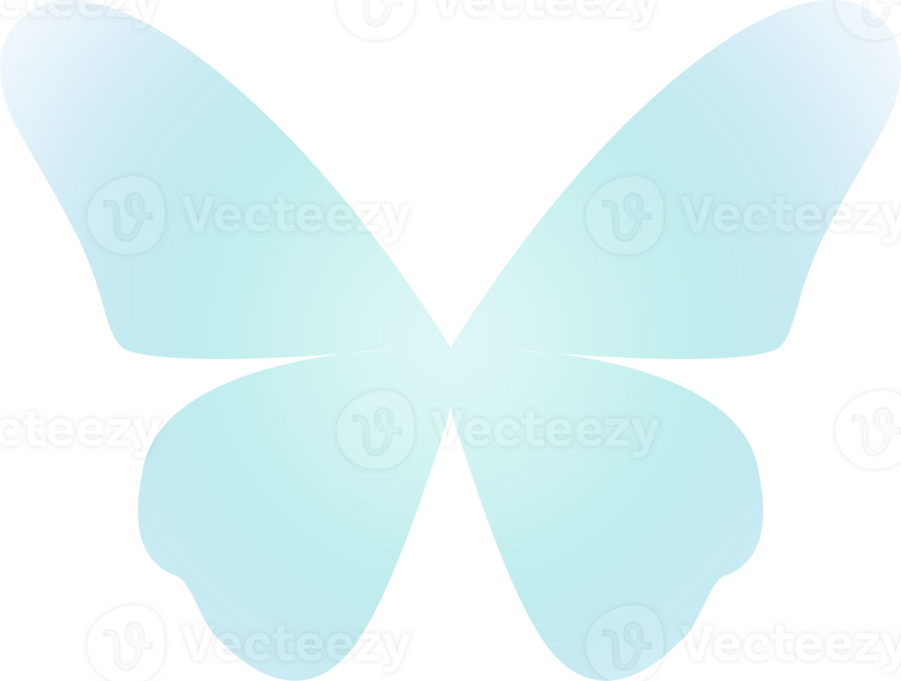 y2k gradient butterfly png
