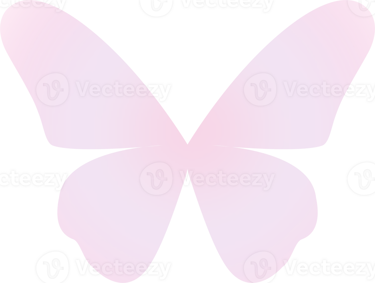 y2k gradient butterfly png