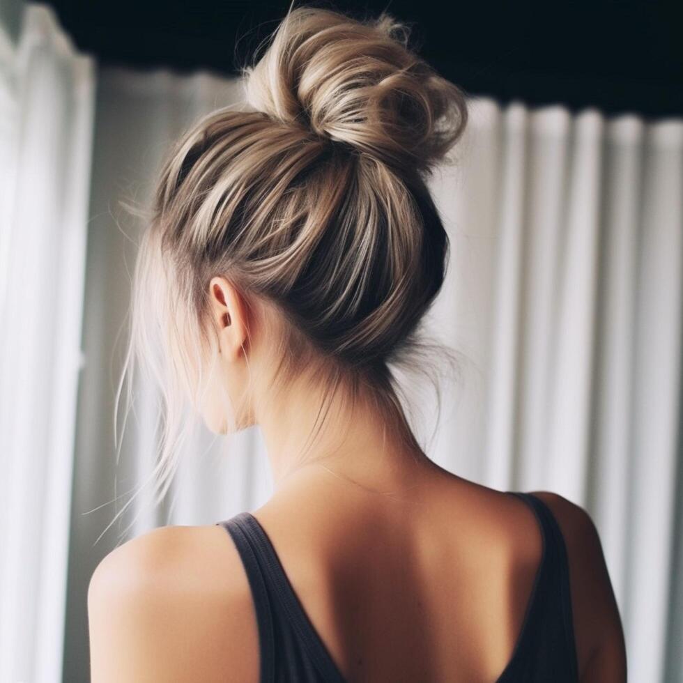 photo of Messy Bun