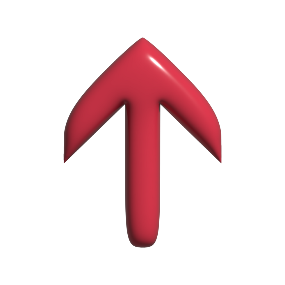 3d icon of arrow png