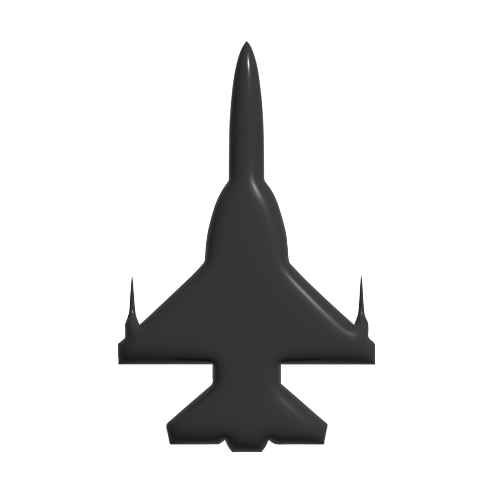 3d icon of jet, plane png