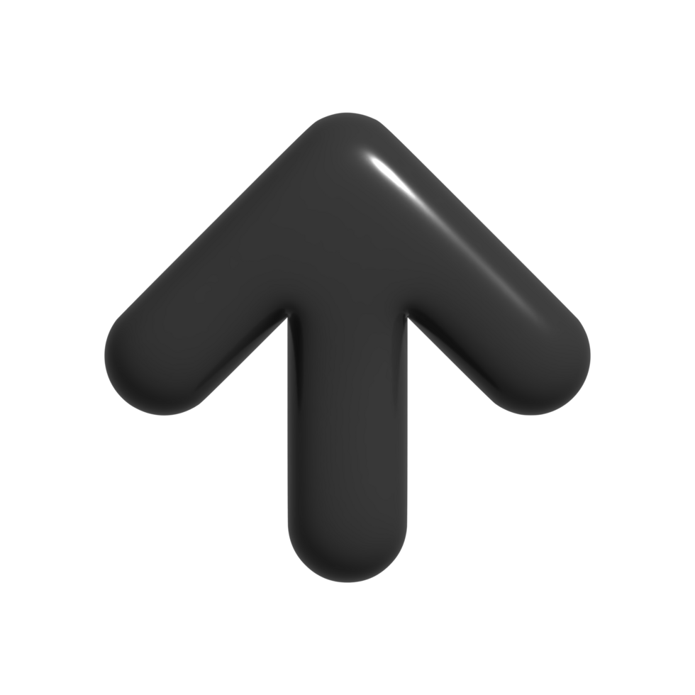arrow icon 3d png