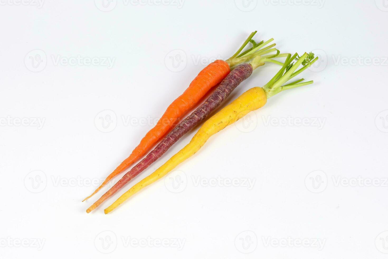 Colorful Rainbow Carrot photo