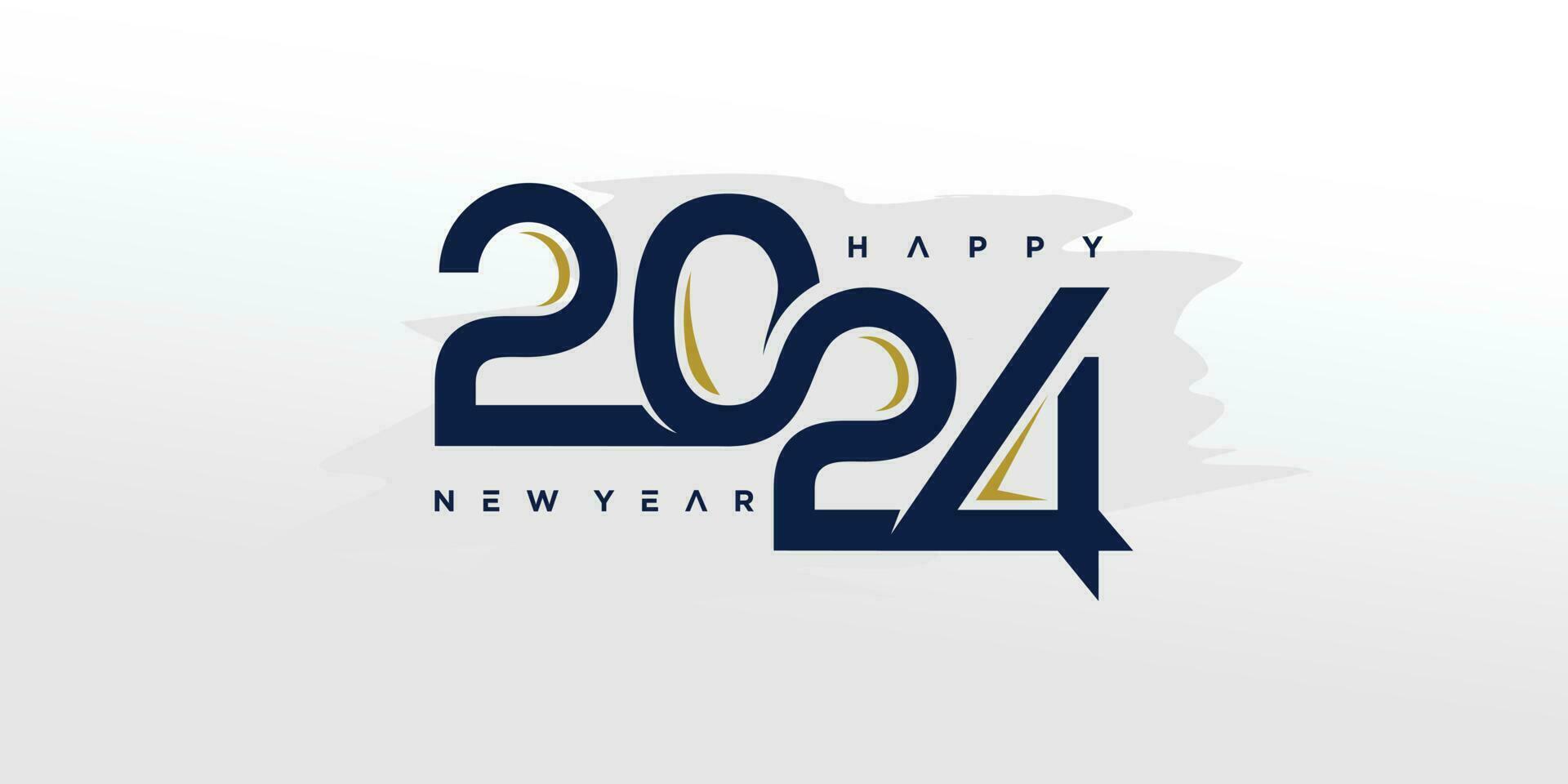2024 logo design vector with creative and modern idea 24515206 Vector