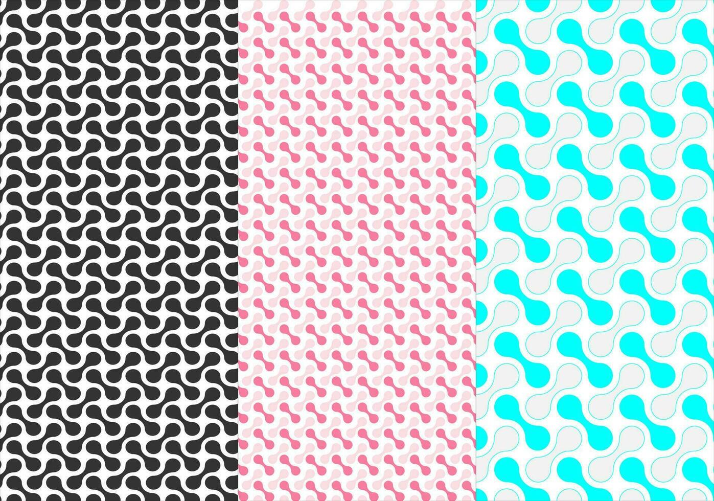 Metaballs Patterns Artwork Abstract Background Flat Vector