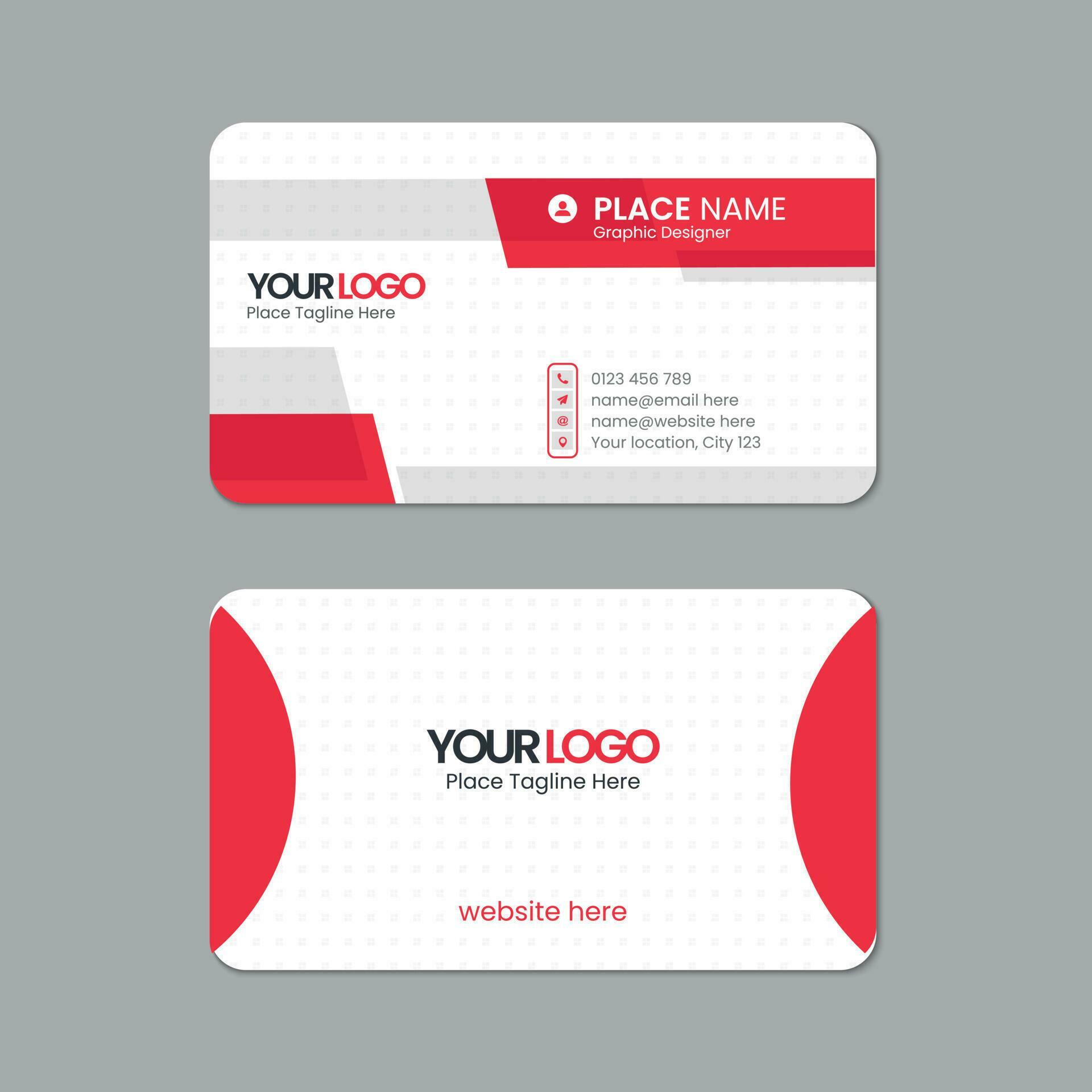 Business card template design with texture and pattern, visiting card, name card, Print ready
