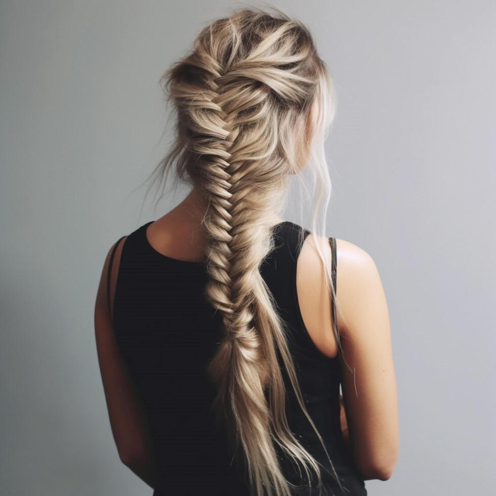 photo of The messy fishtail