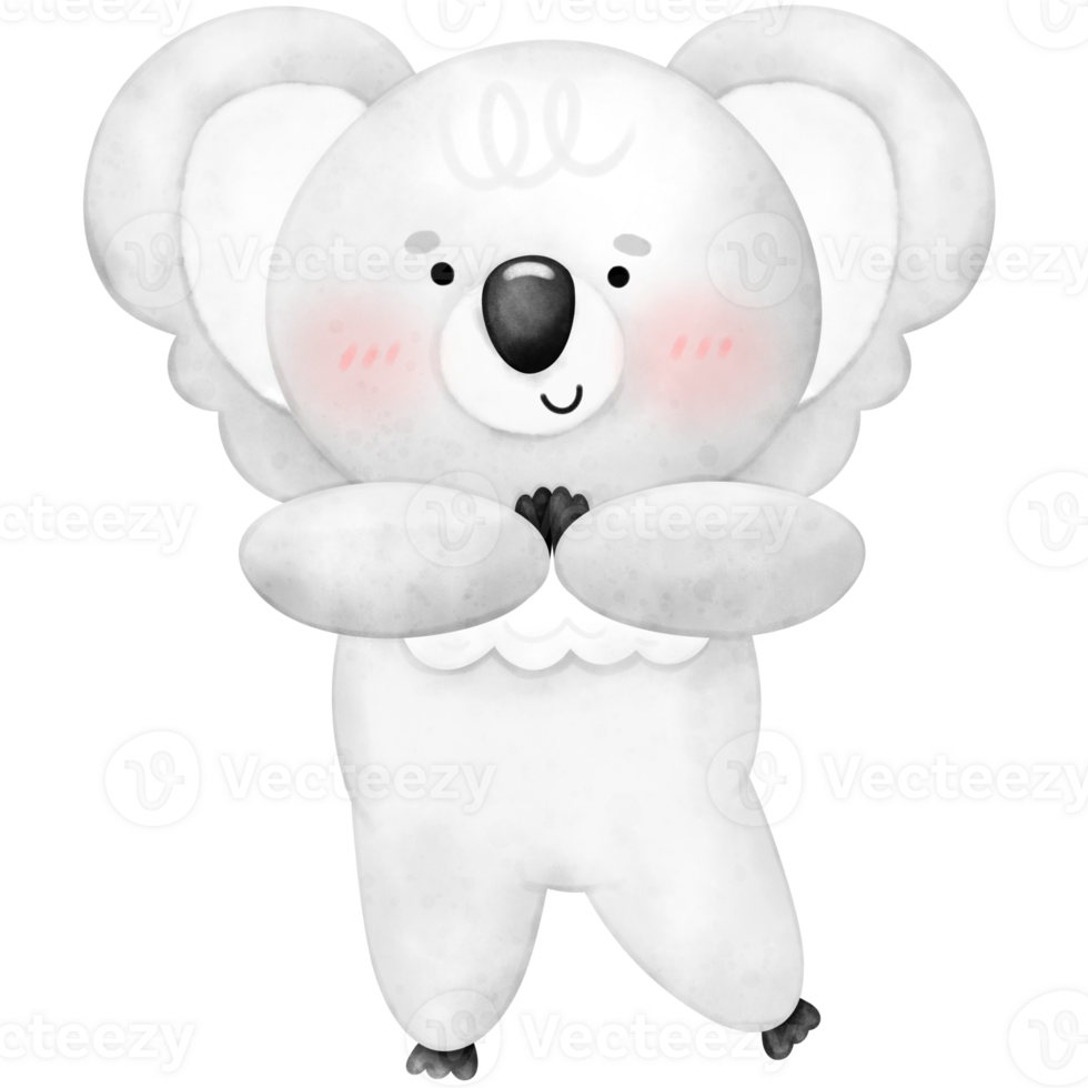 Cute Koala Yoga, Yoga, Yoga koala, Koala, animal yoga png