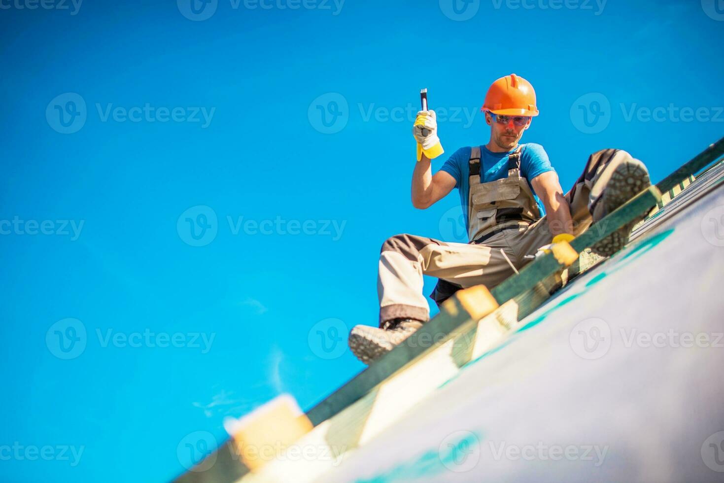 House Roof Construction Works photo