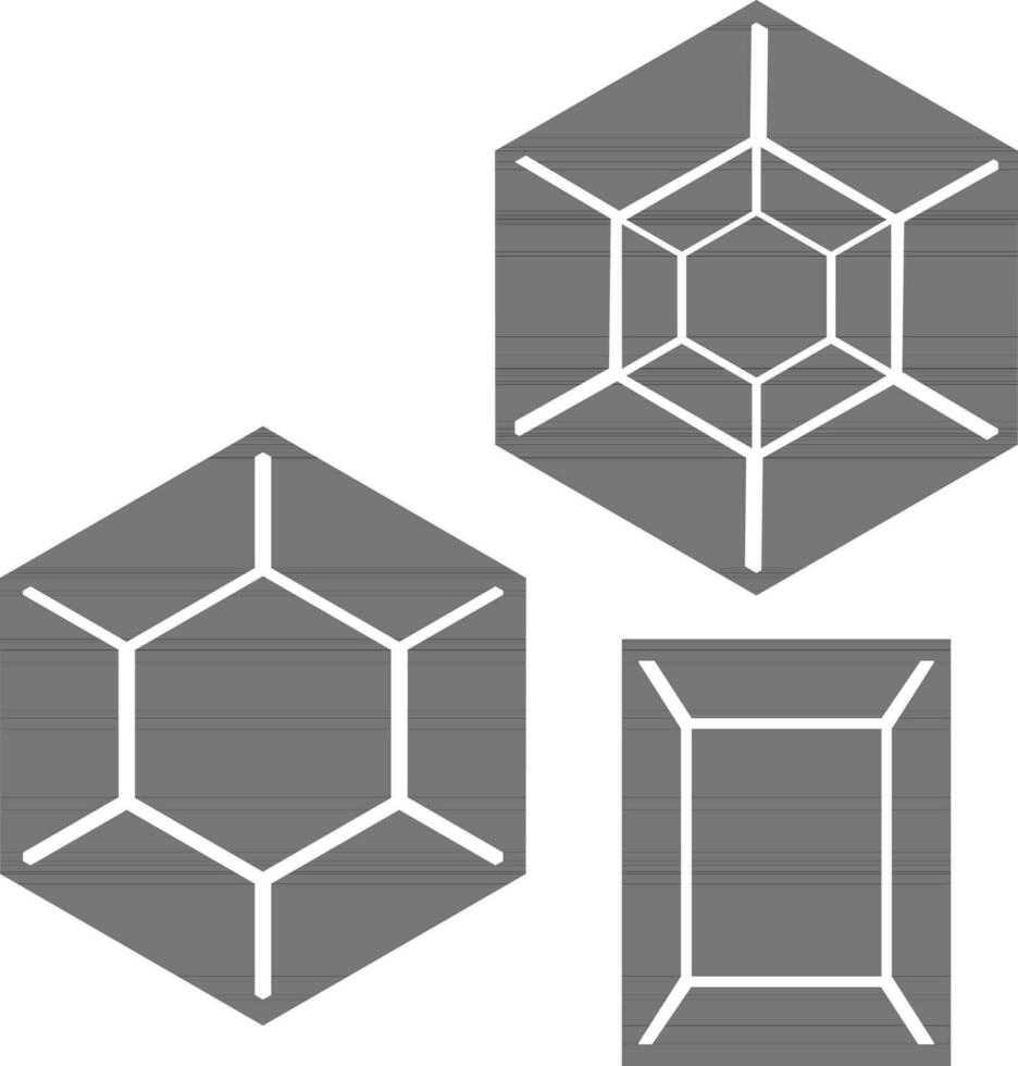Black and white diamonds. 24516172 Vector Art at Vecteezy