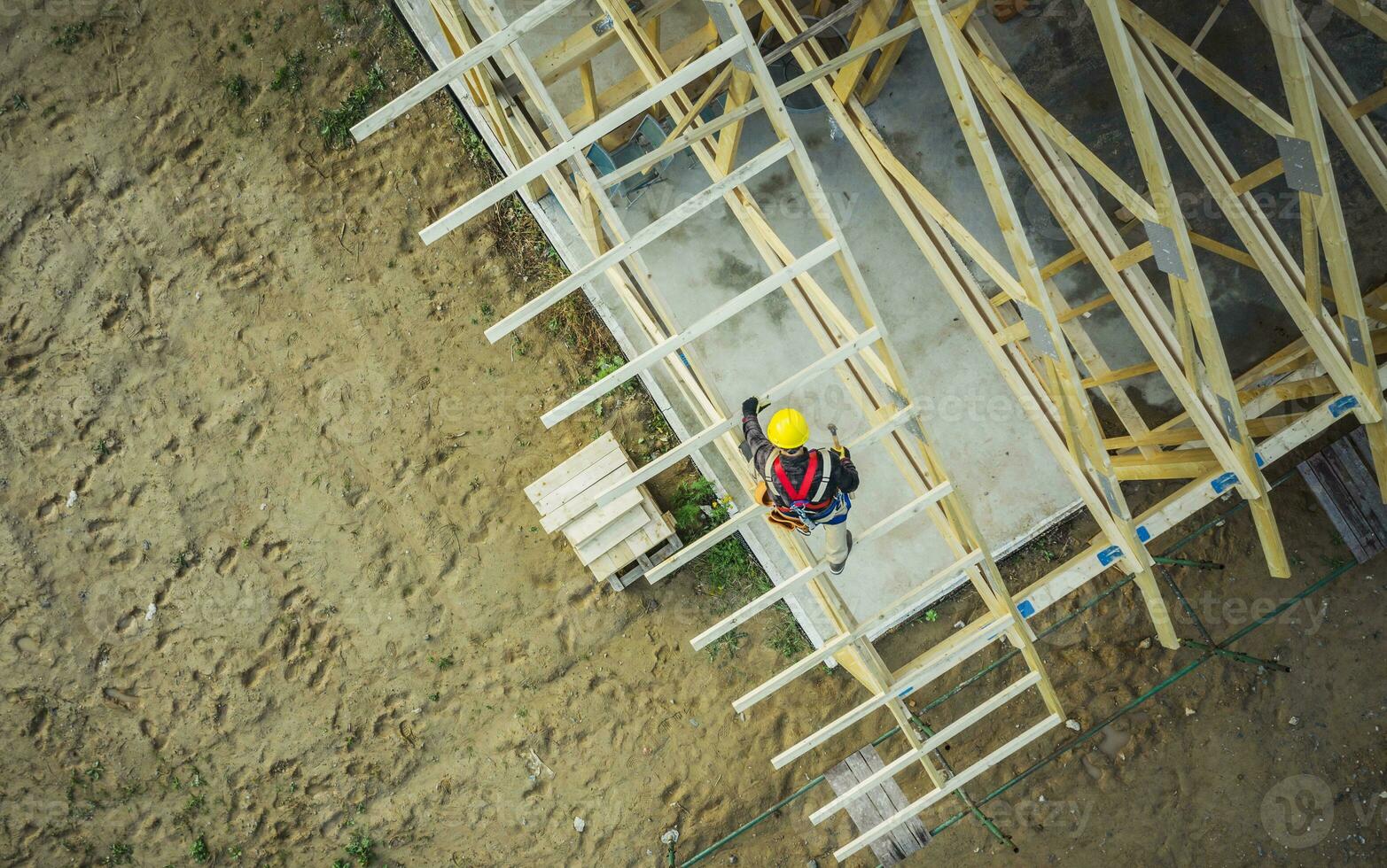 Contractor Building House Roof photo