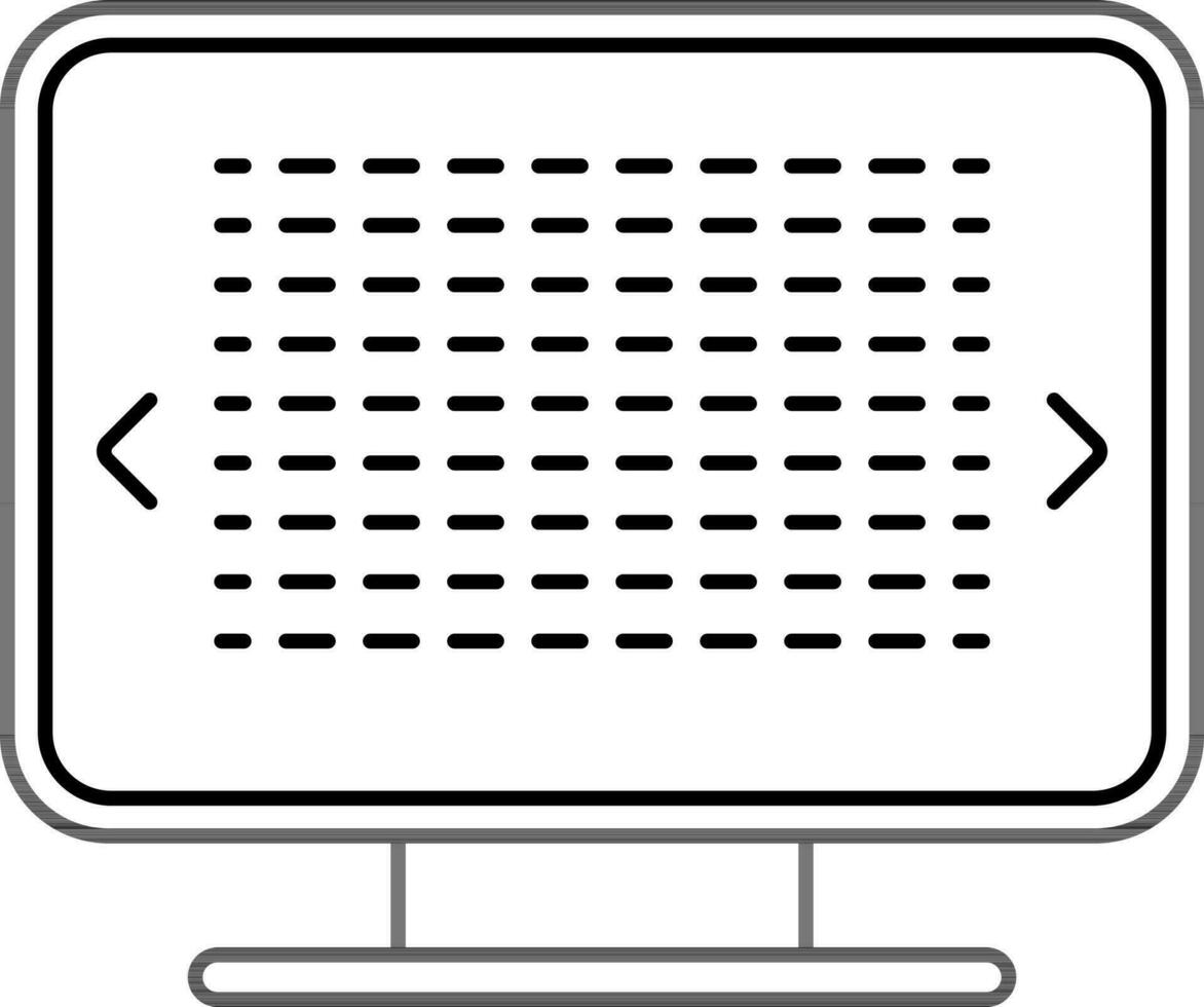 Web programming and coding symbol. vector