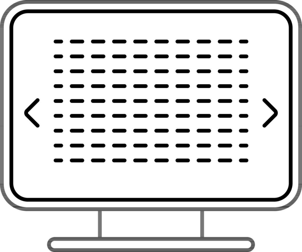 web programación y codificación símbolo. vector