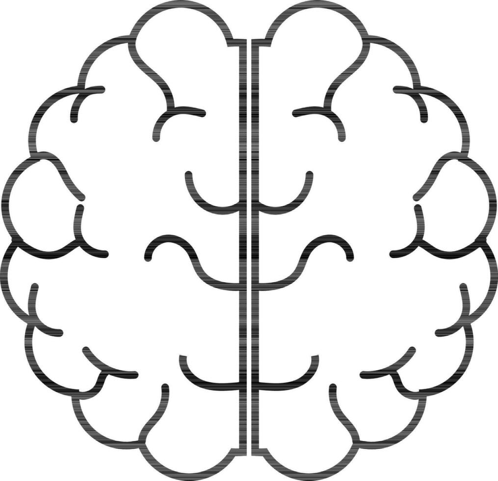 Vector illustration of Brain.