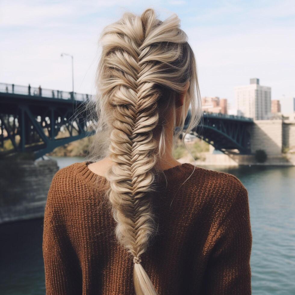 photo of The messy fishtail