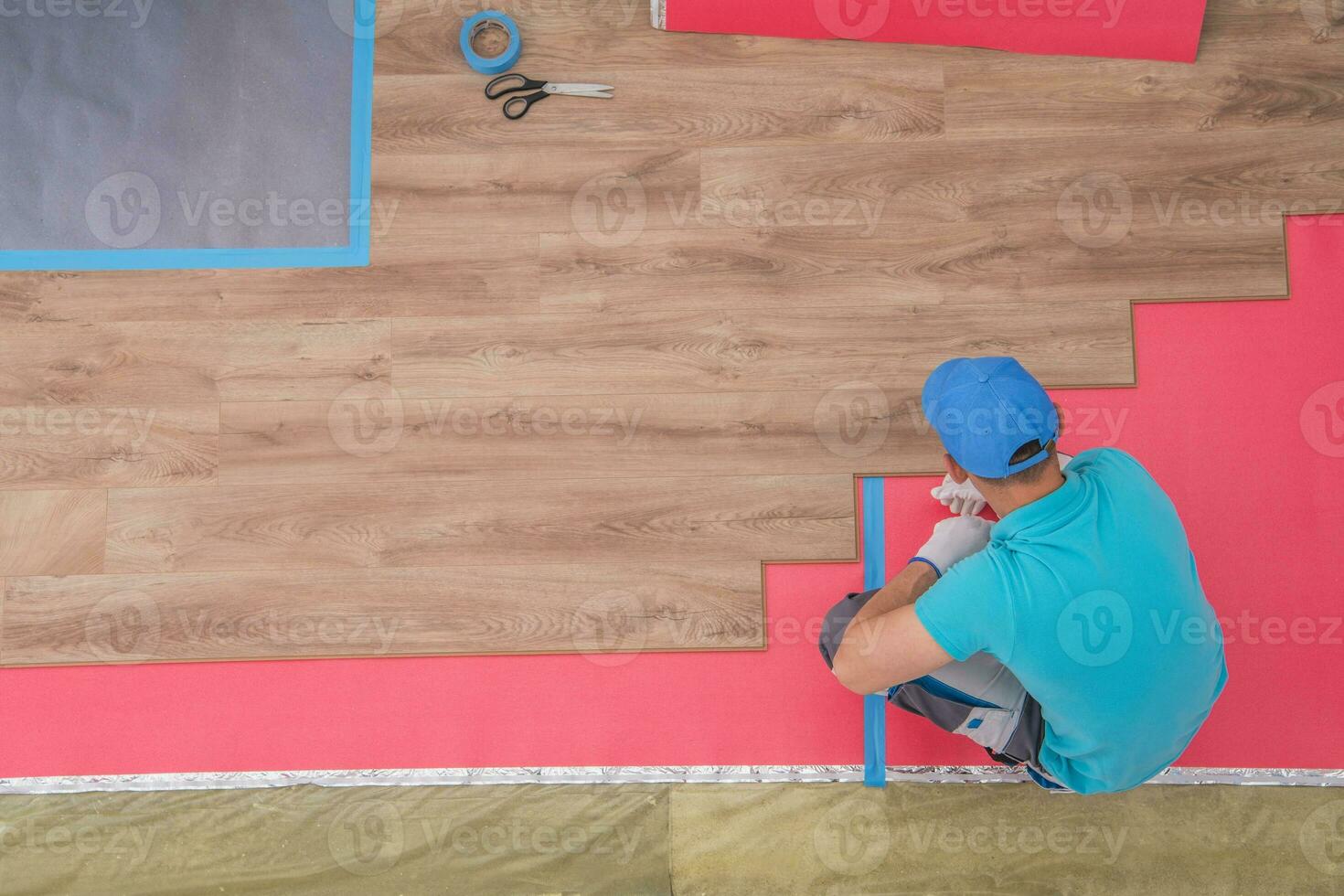 Laminate Flooring Installing photo