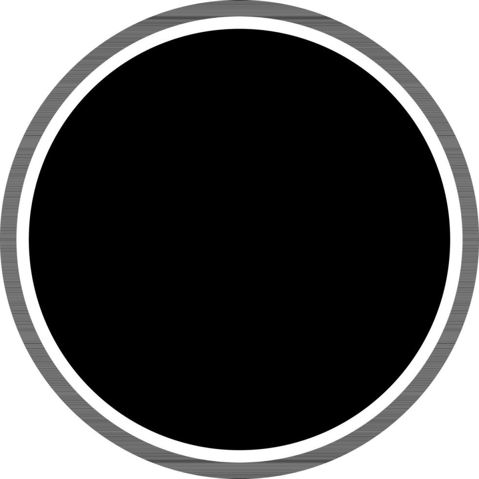 Black sticker, tag or label design. vector