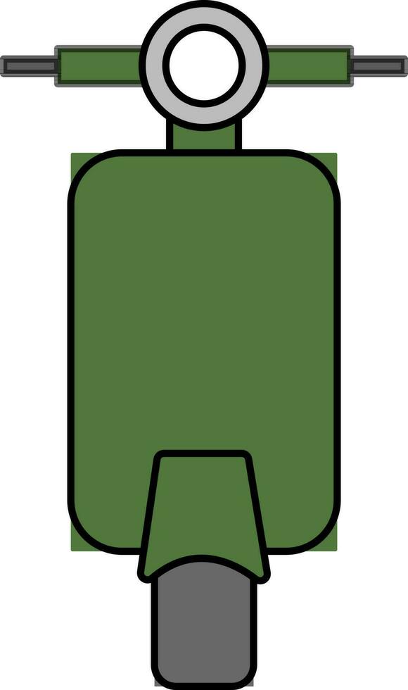 Vector sign or symbol of Scooter.