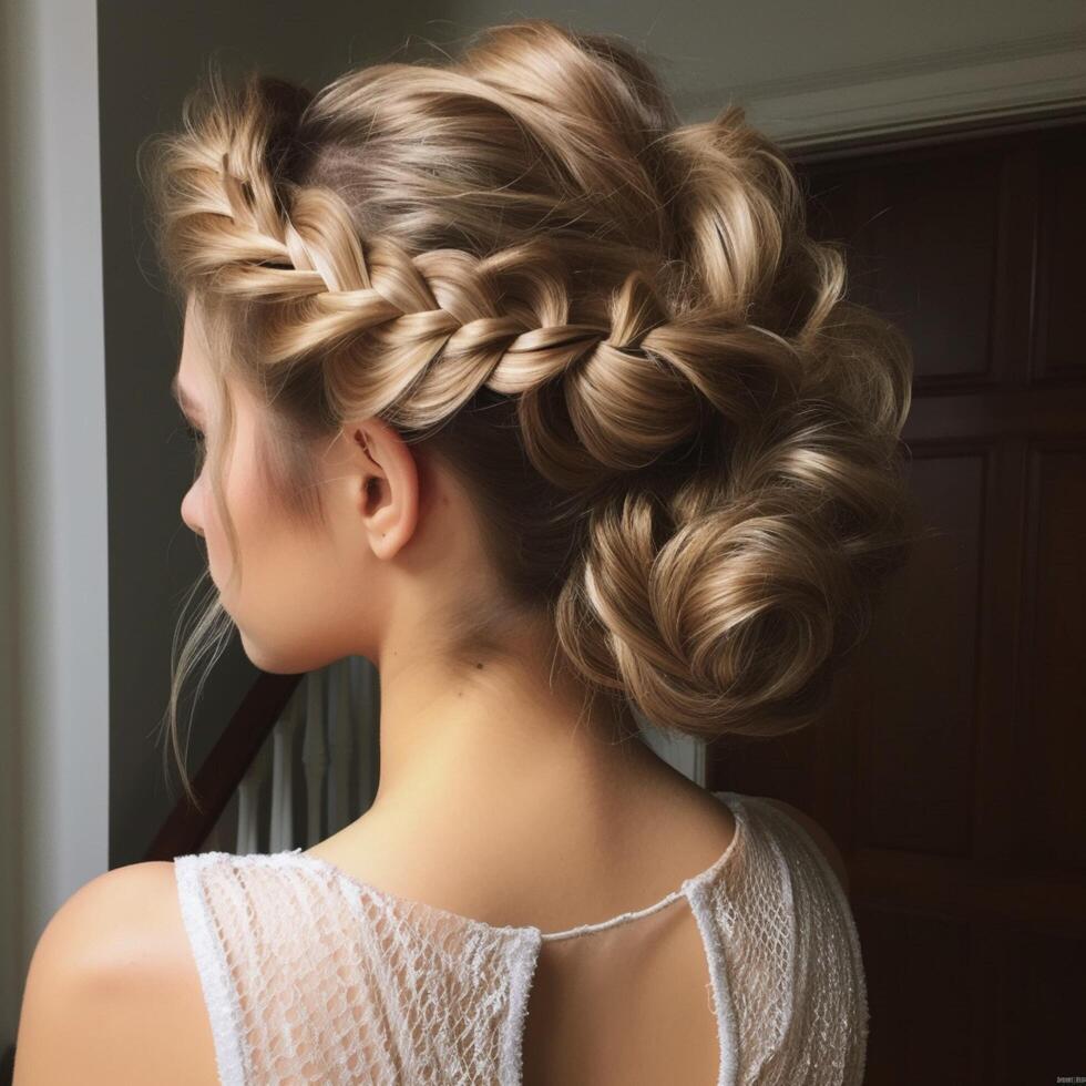 photo of Braided updo