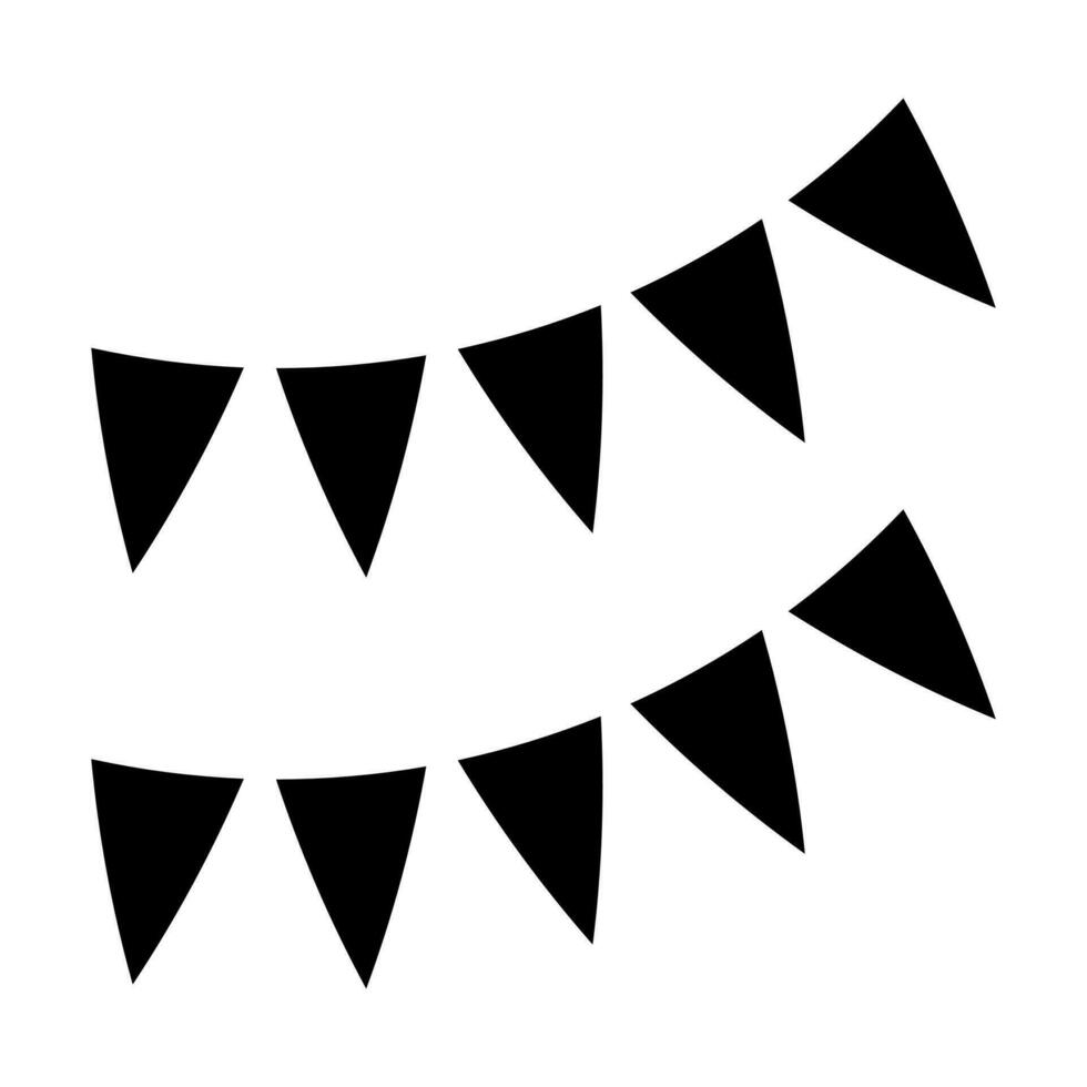 Decoration Glyph Icon Design vector