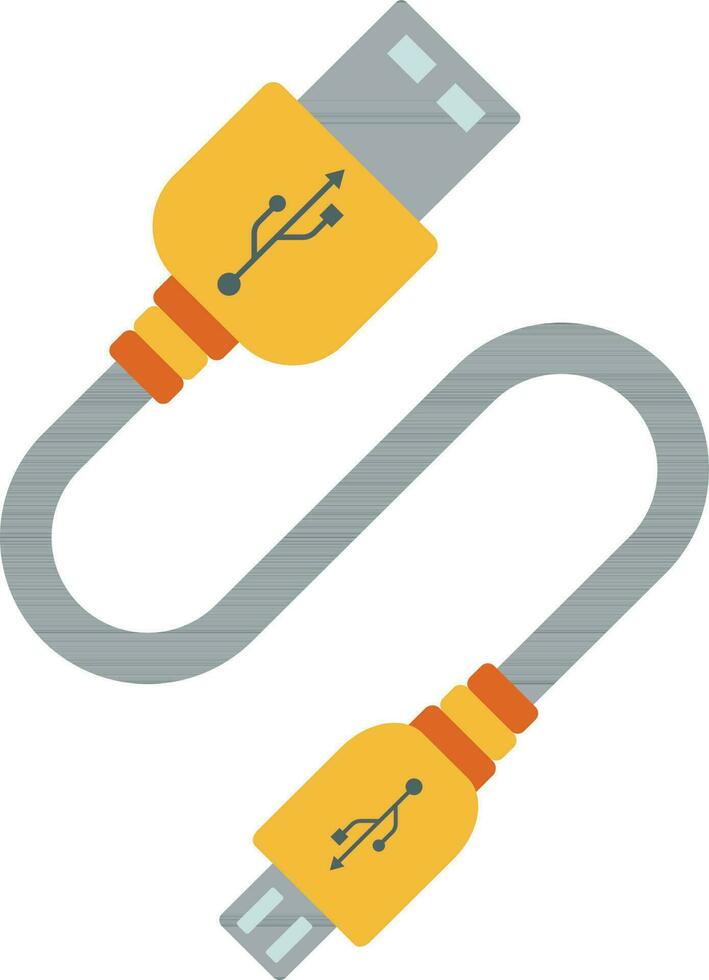 Plug on white background. vector