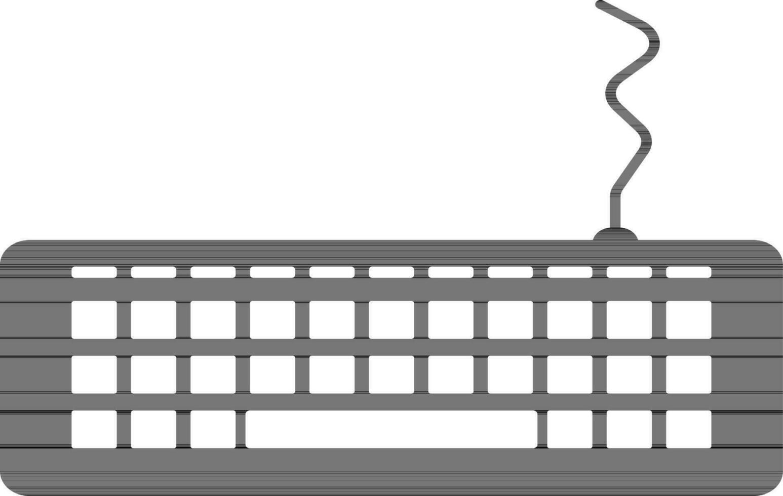 Vector sign or symbol of Keyboard.