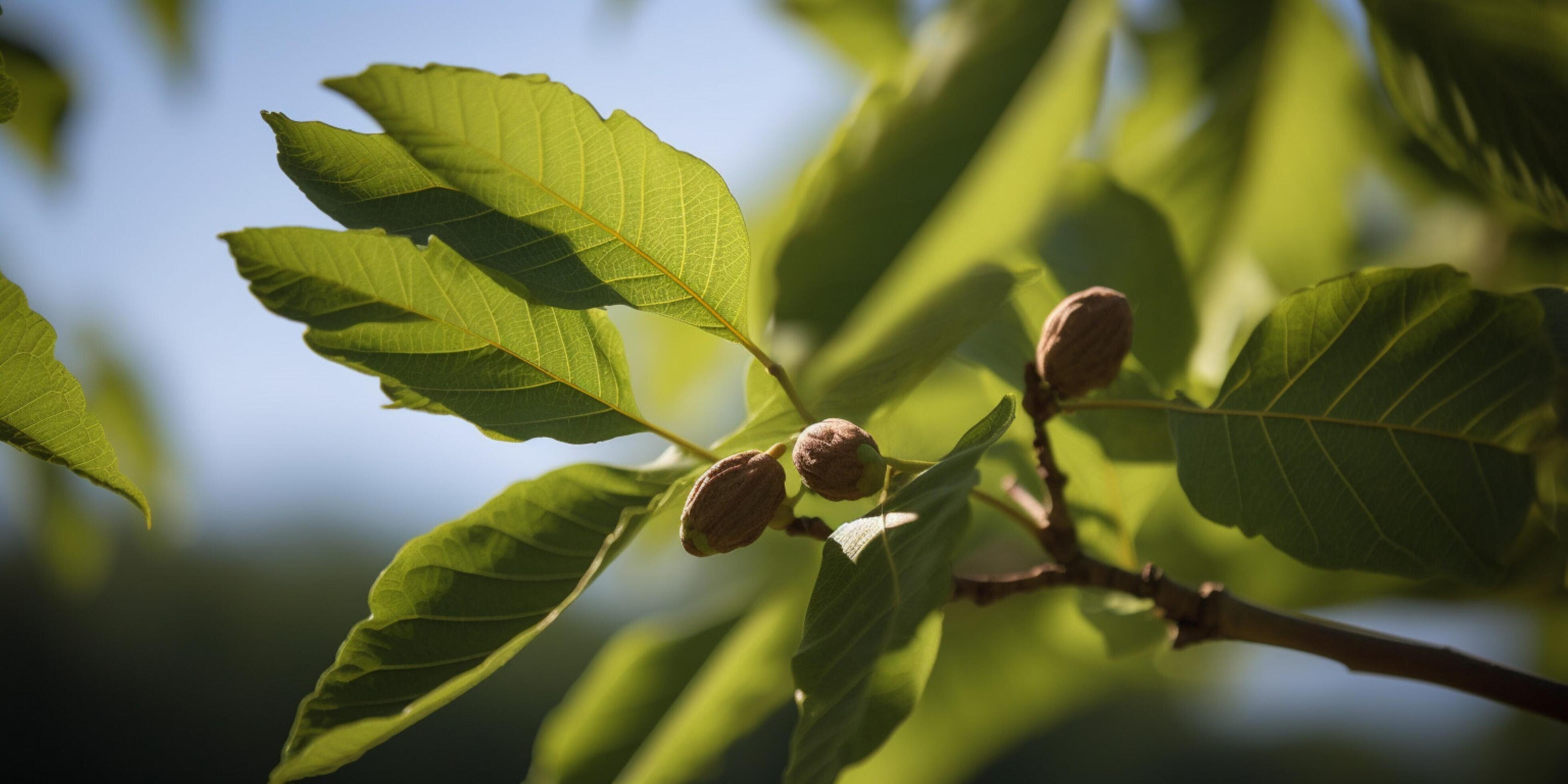 Closeup of walnuts tree 24517996 Stock Photo at Vecteezy