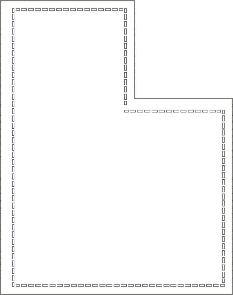 Cloth peace in flat style. vector