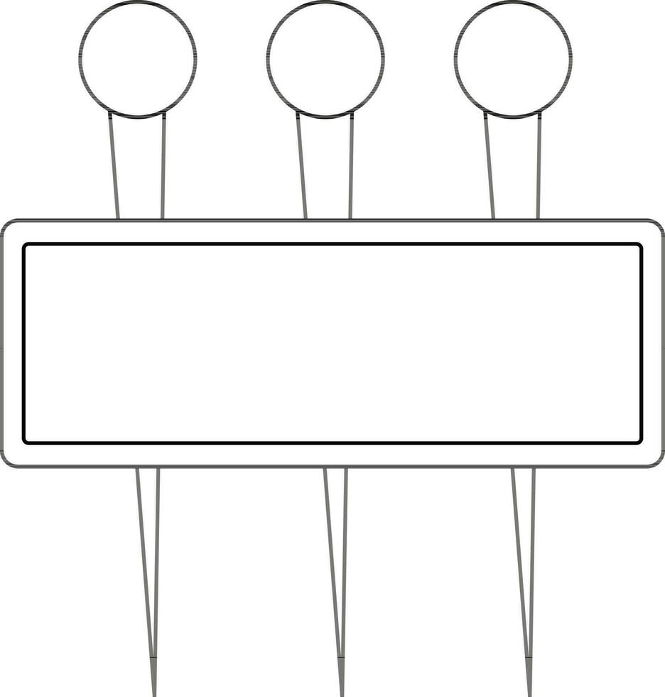 Black line art box with pushpin set. 24518129 Vector Art at Vecteezy
