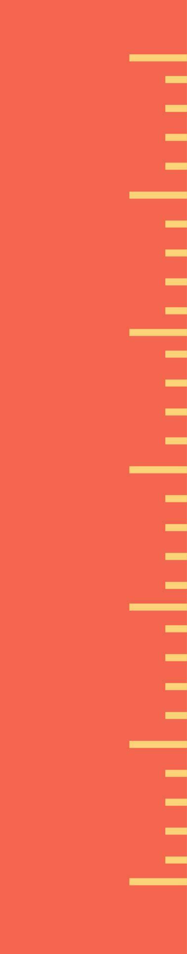 Orange and yellow measuring scale. 24518219 Vector Art at Vecteezy