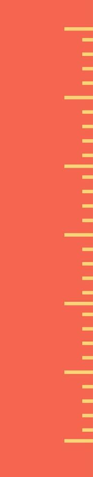 Orange and yellow measuring scale. 24518219 Vector Art at Vecteezy