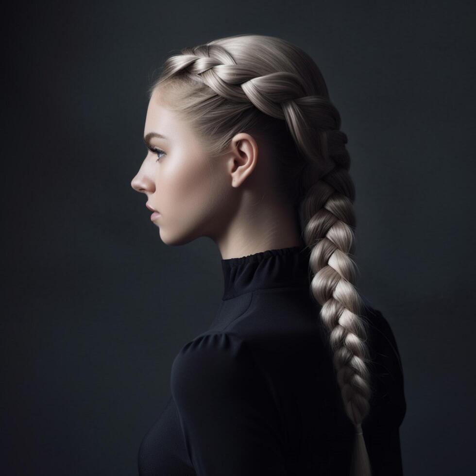 photo of The braided ponytail