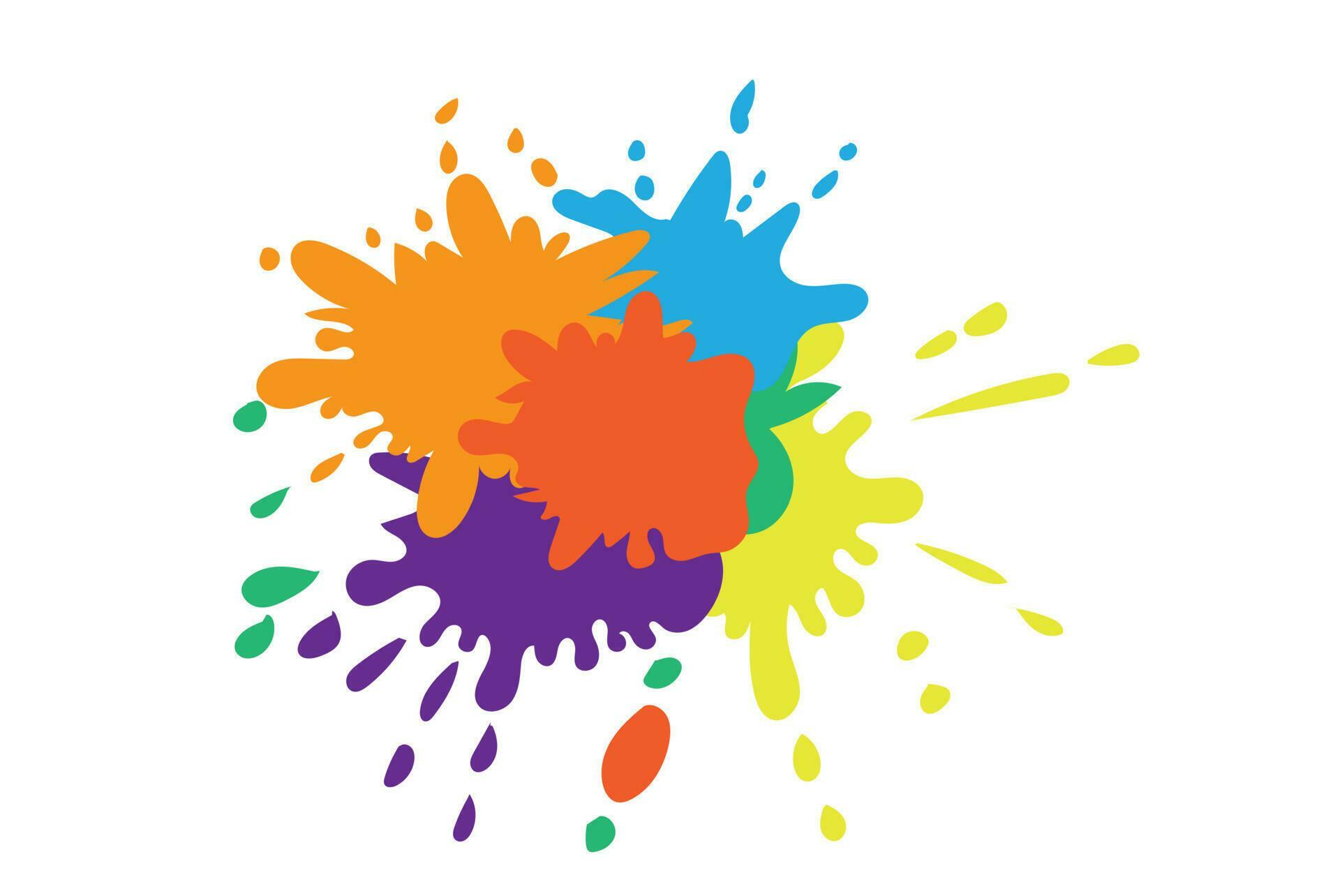 Paint color splash vector illustration 24518560 Vector Art at Vecteezy