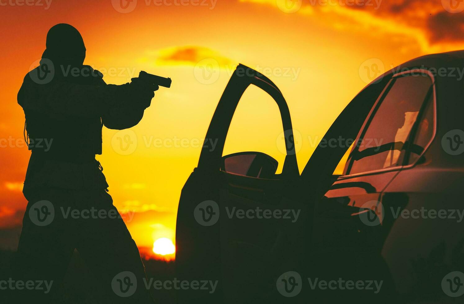 Counter Terrorism Check Point 24518623 Stock Photo at Vecteezy