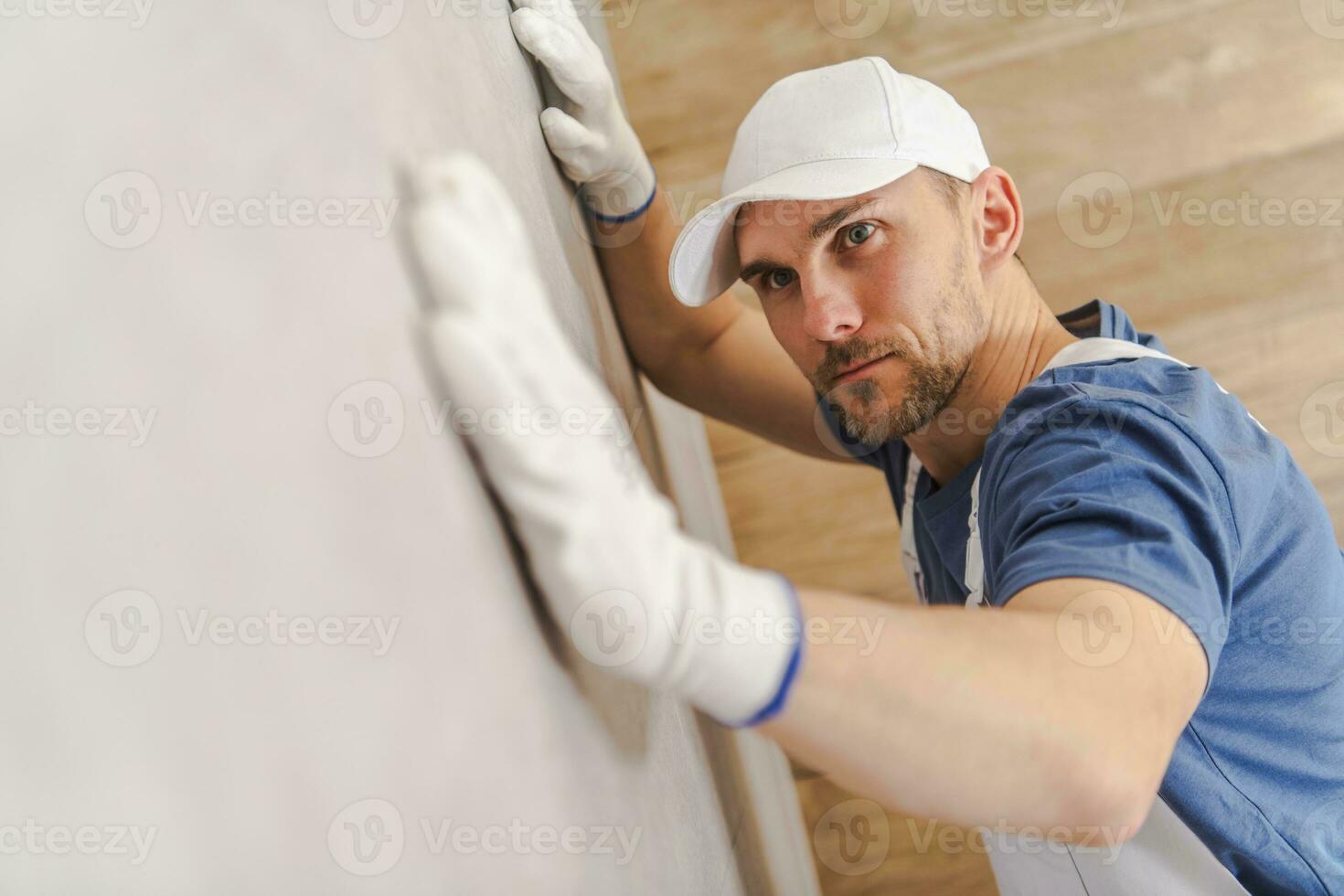 Checking Ceramic Tiles Wall photo