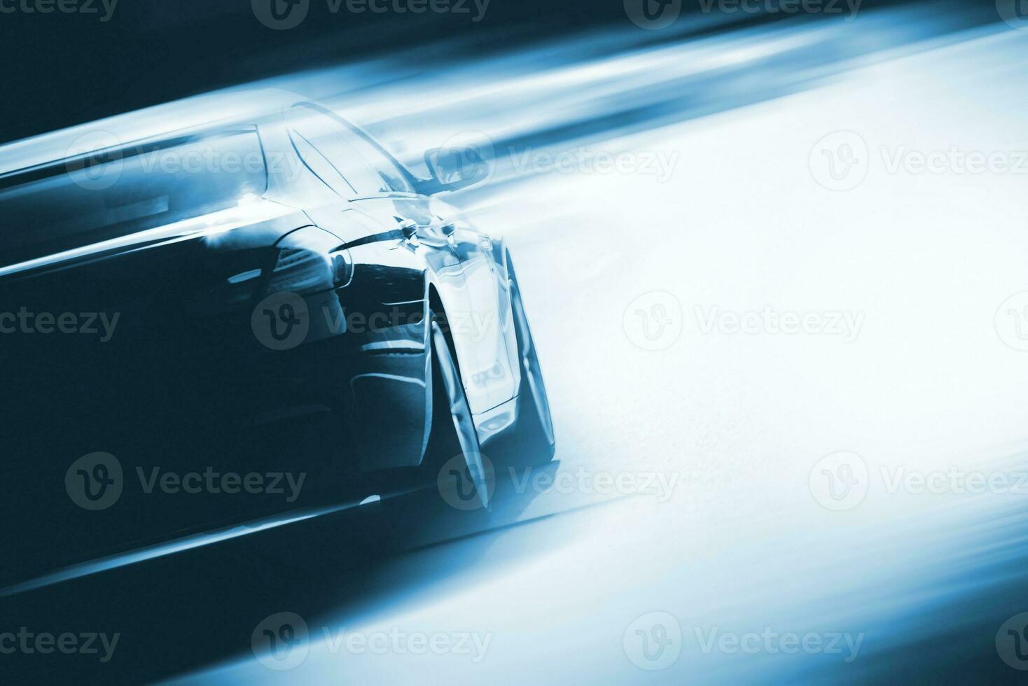 Speeding Car Background photo