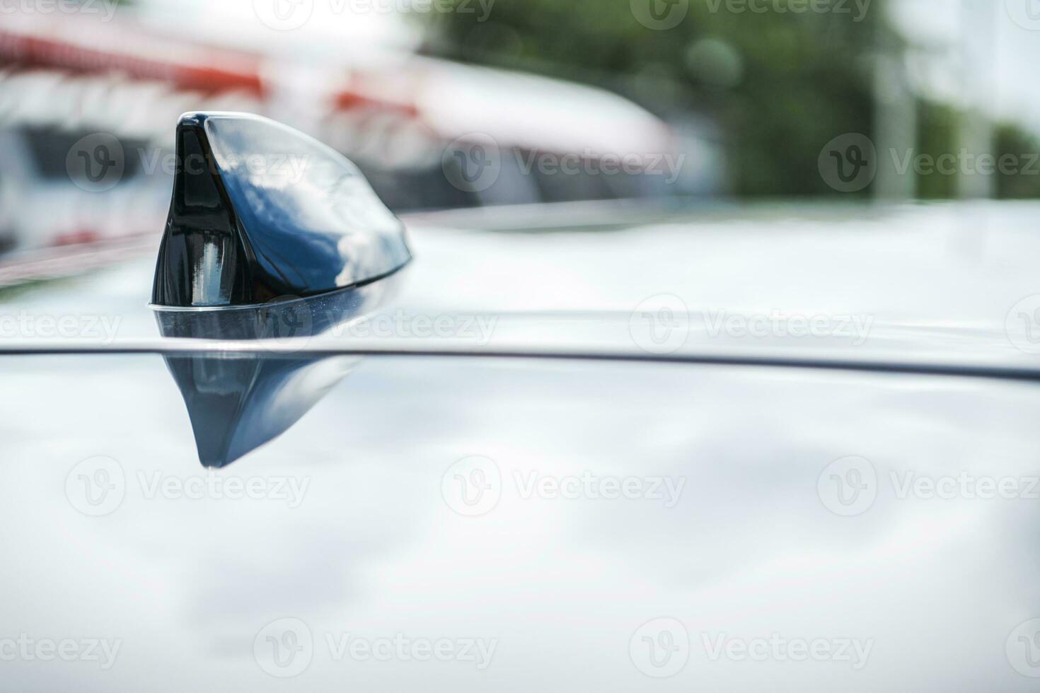 Modern Vehicle GPS Roof Antenna photo