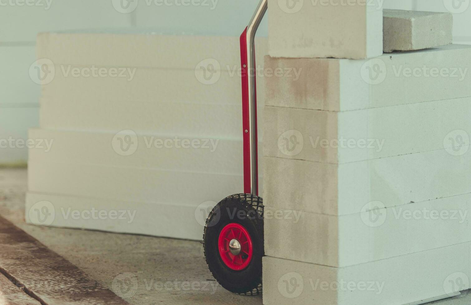 Concrete Blocks Moving photo