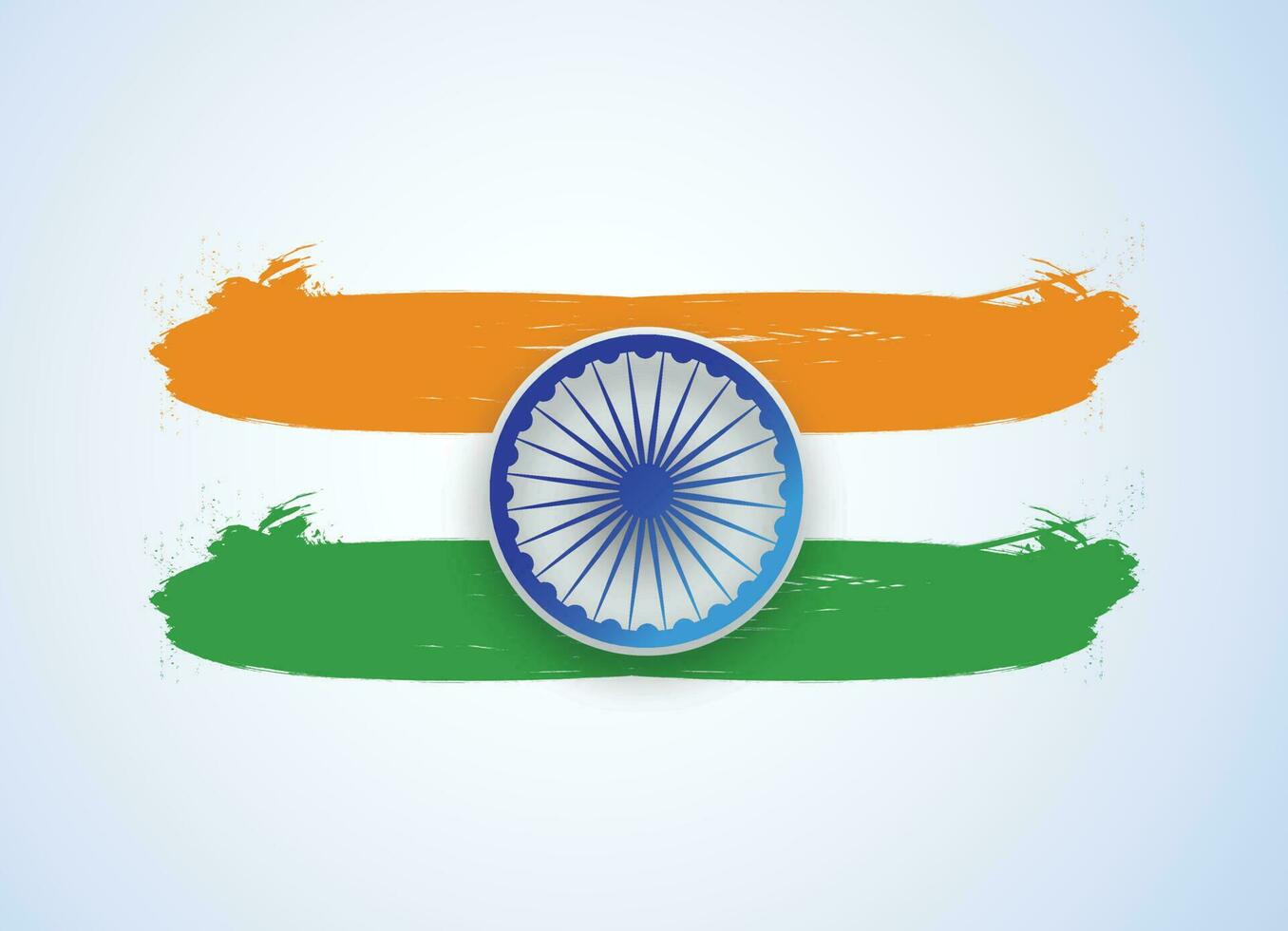 Independence Day India and Republic Day Vector illustration